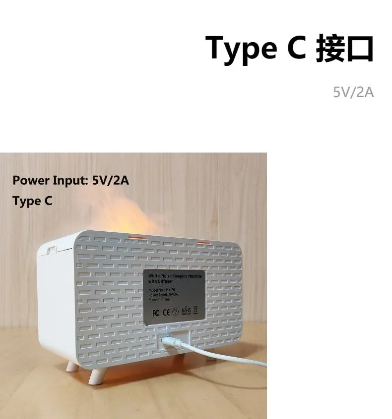 NightBlume 4 in 1 White Noise Humidifier